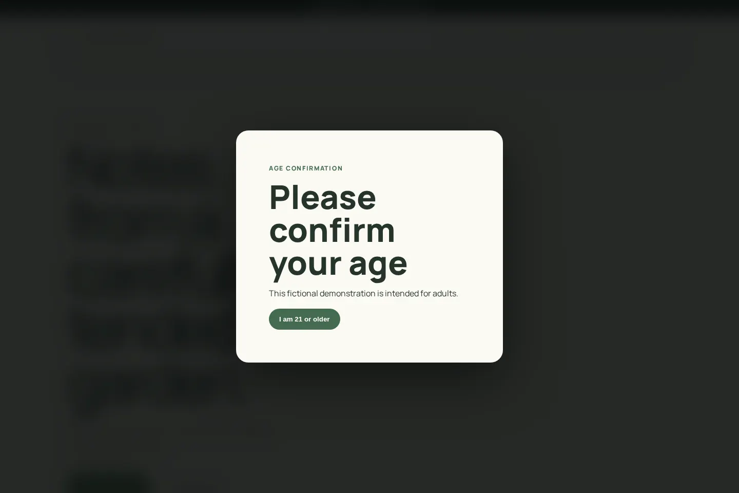 Understory template preview